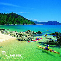 Clear waters at Abel Tasman, New Zealand Clear waters at Abel Tasman, New Zealand